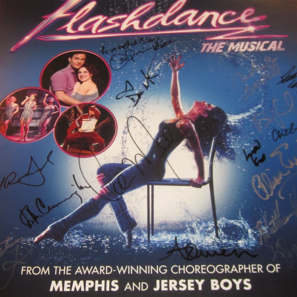 Flashdance Lobby Card Autographed 2013 - Picture 3 of 5